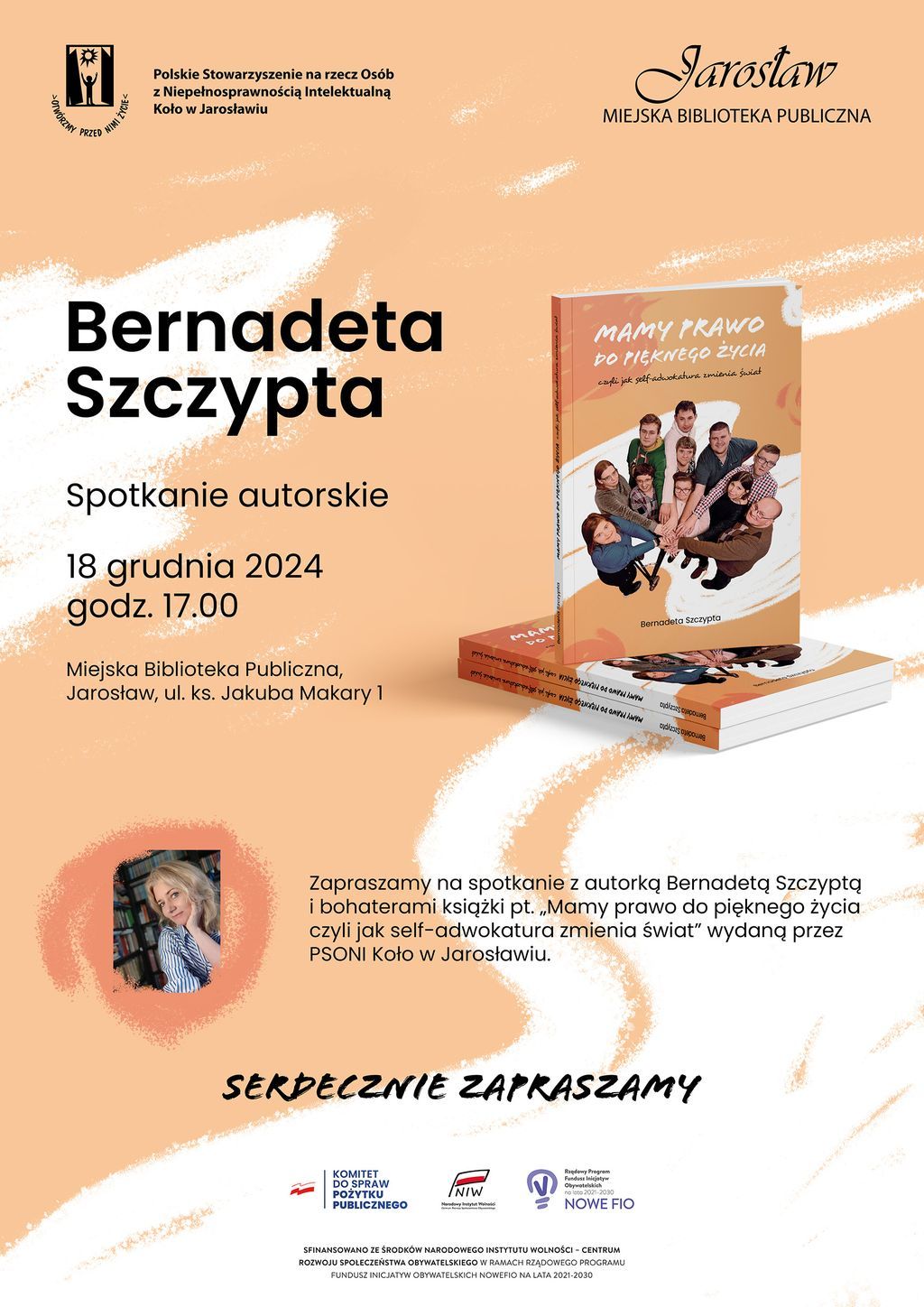 BOP Bernadeta Szczypta książka 2024 plakat